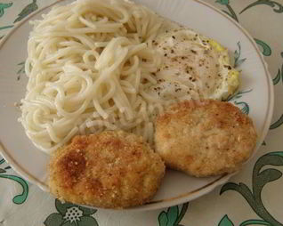 Куриные котлеты с кабачком цуккини