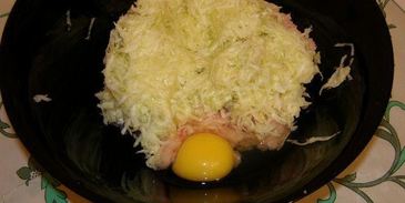 куриные котлеты с кабачком цуккини