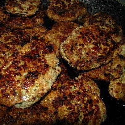 Куриные котлеты с перцем