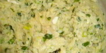 куриные котлеты с зеленью