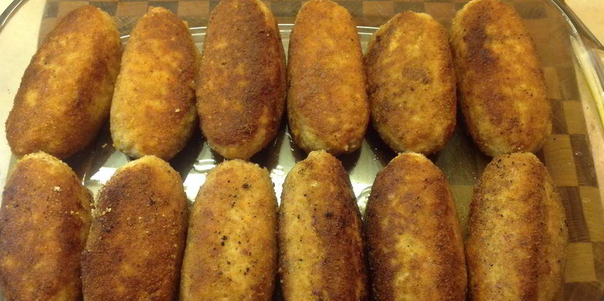 Рецепт рубленных котлет из индейки с брынзой