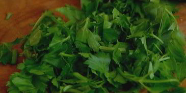 рыбные котлетки с чесноком и петрушкой