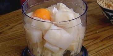 рыбные котлетки с чесноком и петрушкой