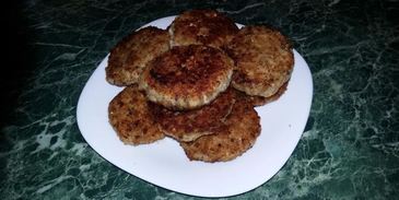 рыбные котлеты из скумбрии