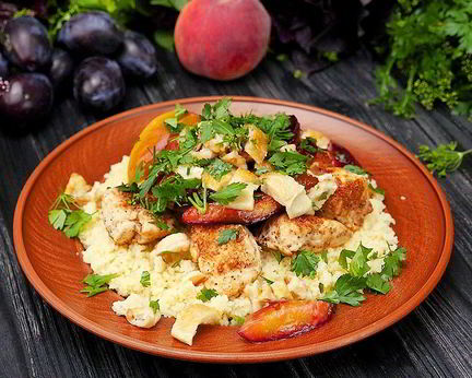 Кускус с курицей