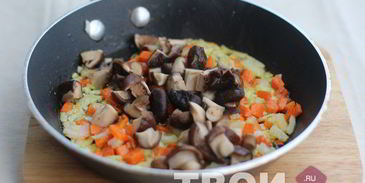 лапша грибная