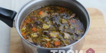 лапша грибная