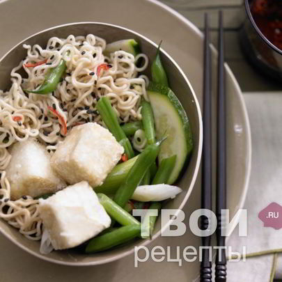 Лапша с овощами