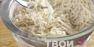 лапша с овощами