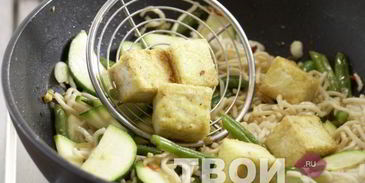 лапша с овощами