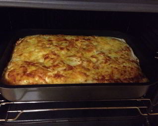 Диетическая лазанья с лавашом