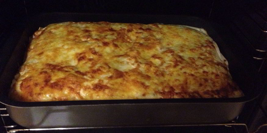 Рецепт диетической лазанья с лавашом