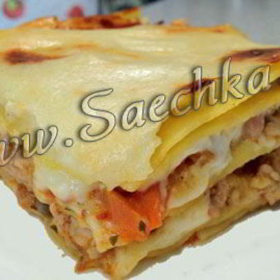 Диетическая лазанья