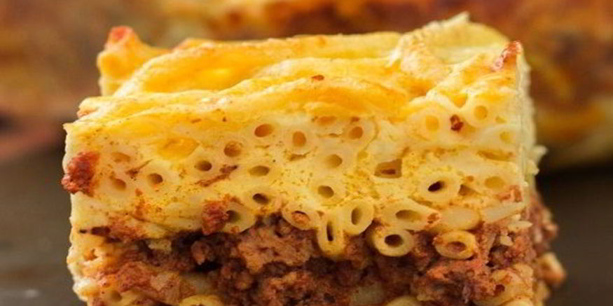 Рецепт греческой лазанья