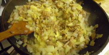 грибная лазанья