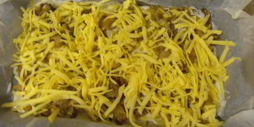 грибная лазанья