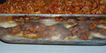 картофельная лазанья