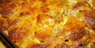 картофельная лазанья