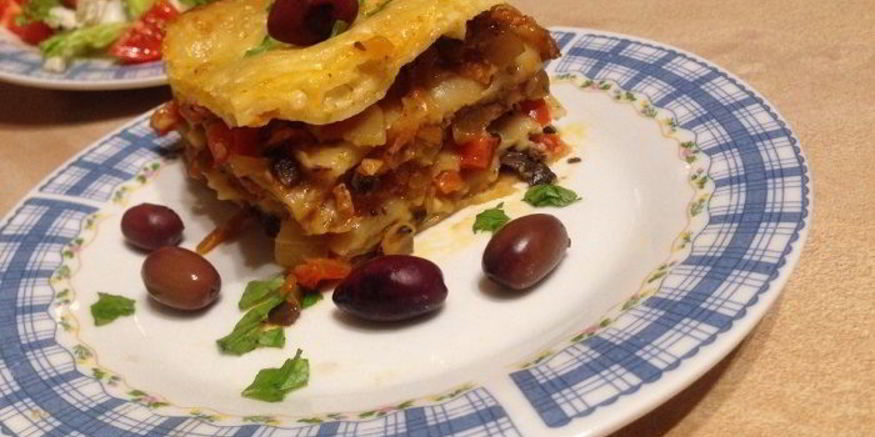 Рецепт лазаний без мяса