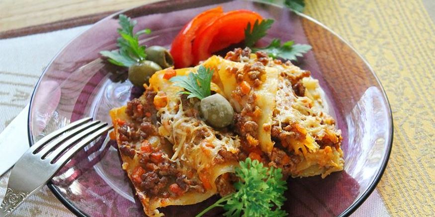 Рецепт лазаний классическая с мясом
