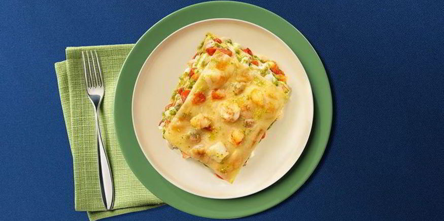 Рецепт лазаний с ароматом моря