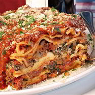 Рецепт Лазаний с грибами, хересом и взбитыми сливками