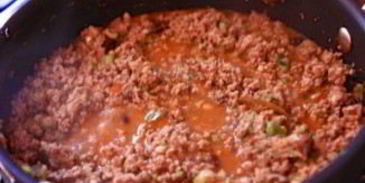 лазанья с мясным фаршем