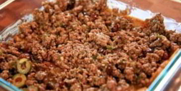 лазанья с мясным фаршем