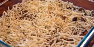 лазанья с мясным фаршем