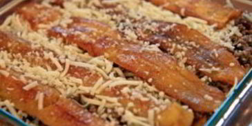 лазанья с мясным фаршем