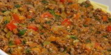 лазанья с мясом