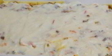 лазанья с мясом