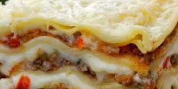 лазанья с мясом