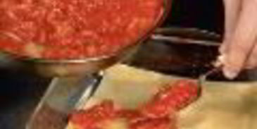 лазанья с рикоттой и баклажанами