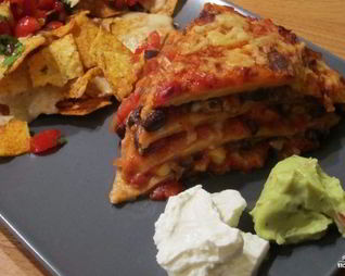 Мексиканская лазанья