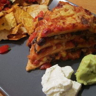 Мексиканская лазанья