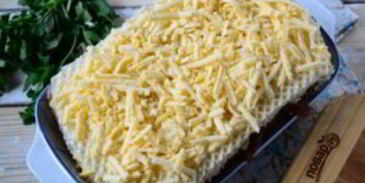 вафельная лазанья с курицей