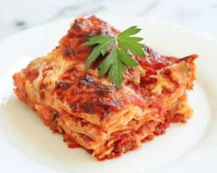 Вкусная лазанья