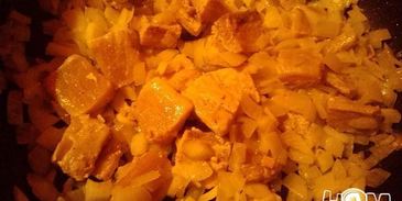 барракуда в сливочном соусе со спагетти