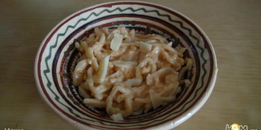 Рецепт домашних макарон