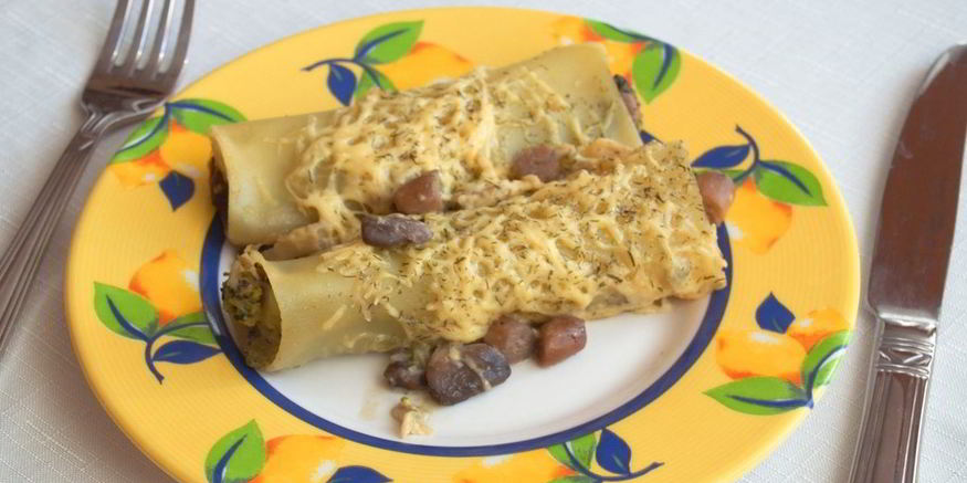 Рецепт каннеллонь фаршированных