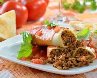 Каннеллони с фаршем