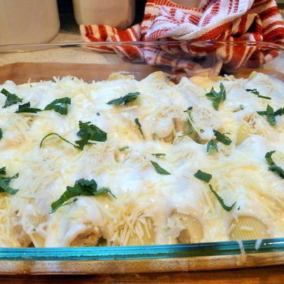 Каннеллони с индейкой