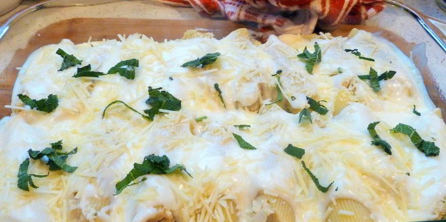 Рецепт каннеллонь с индейкой