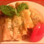 Рецепт Каннелоней с мясным фаршем и овощами