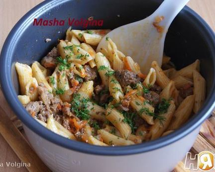 Макароны по-флотски в мультиварке