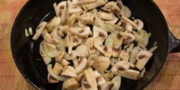 макароны с грибами в духовке