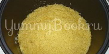 макароны с колбасой из мультиварки