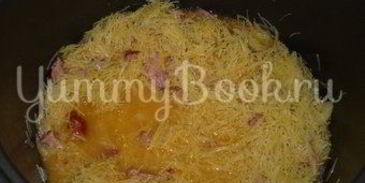 макароны с колбасой из мультиварки