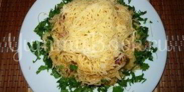 макароны с колбасой из мультиварки